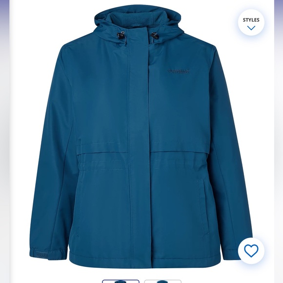 Magellan Outdoors Jackets & Blazers - Magellan aqua slider coat with hood size XXL